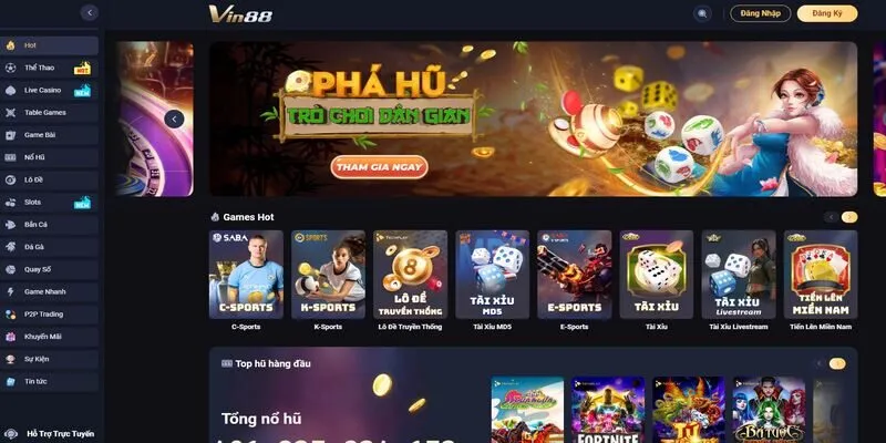 Tổng quan về nh&agrave; c&aacute;i xanh ch&iacute;n VIN88